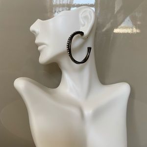 New with tags ANNE KLEIN hoop earrings